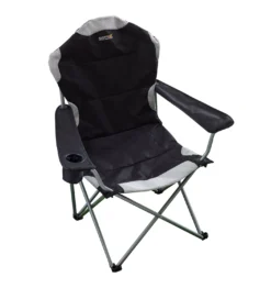 Campingstoel Regatta Kruza Chair Black Sealgrey