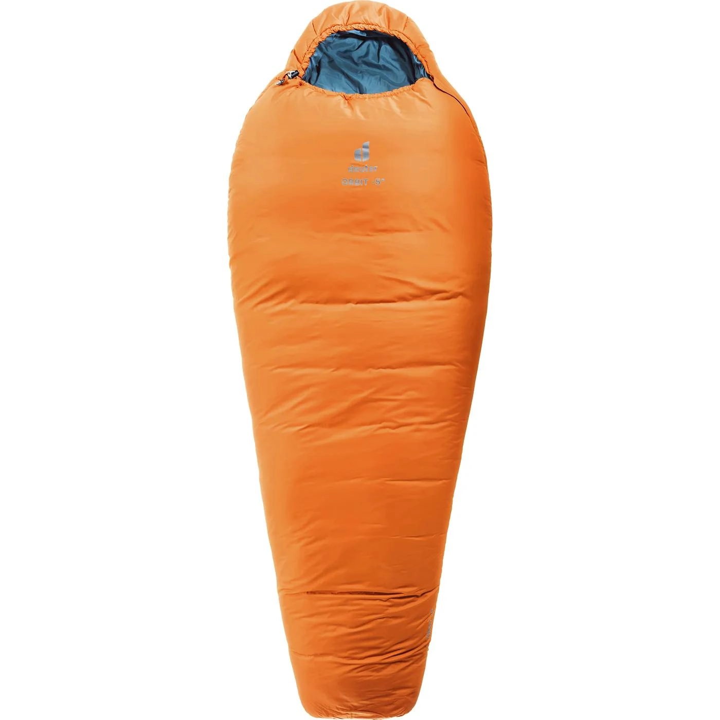 Slaapzak Deuter Orbit -5G SL Zip Left Mandarine Slate-Blue 1 Slaapzak Deuter Orbit -5G SL Zip Left Mandarine Slate-Blue