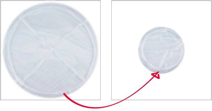 Klamboe Abbey Camp Lichtgewicht 2-Persoons Wit 2 Klamboe Abbey Camp Lichtgewicht 2-Persoons Wit - Afbeelding 2