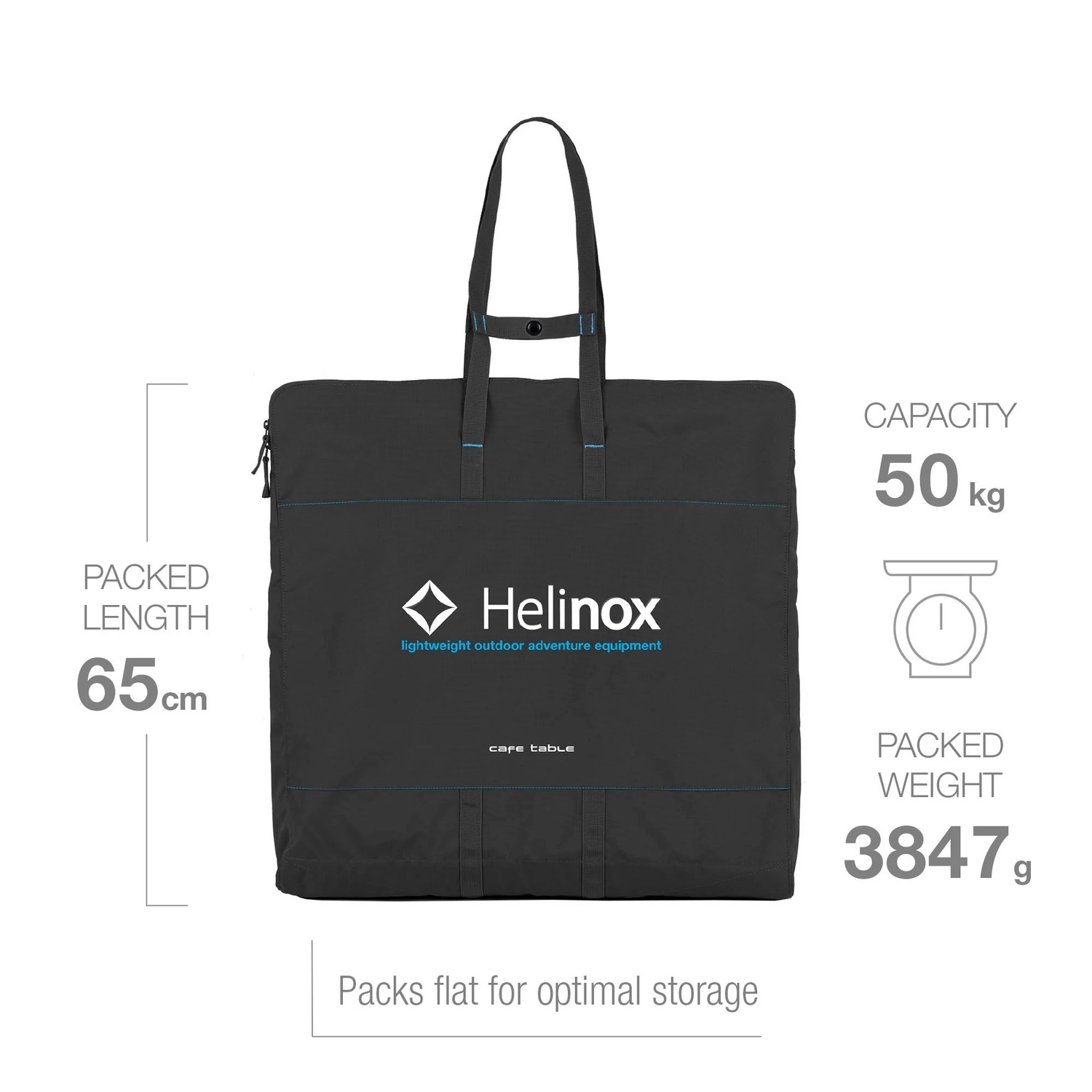 Campingtafel Helinox Café Table Black 2 Campingtafel Helinox Café Table Black - Afbeelding 2