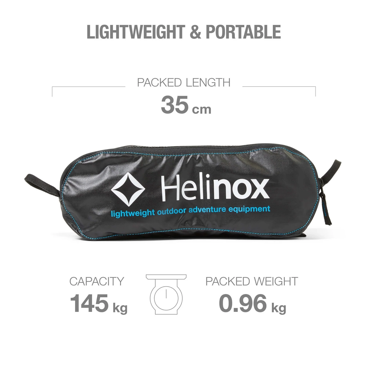 Campingstoel Helinox Chair One Blue Block 3 Campingstoel Helinox Chair One Blue Block - Afbeelding 3