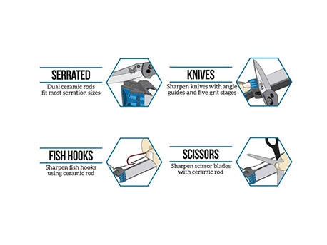 Messenslijper Benchmade WorkSharp Guided Field Sharpener 3 Messenslijper Benchmade WorkSharp Guided Field Sharpener - Afbeelding 3