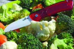 Vouwmes Rubytec Ceram Mini Black -Spydercoe Winkel 3 Ceram mini foldable knive in vegetables WP0 1484 1