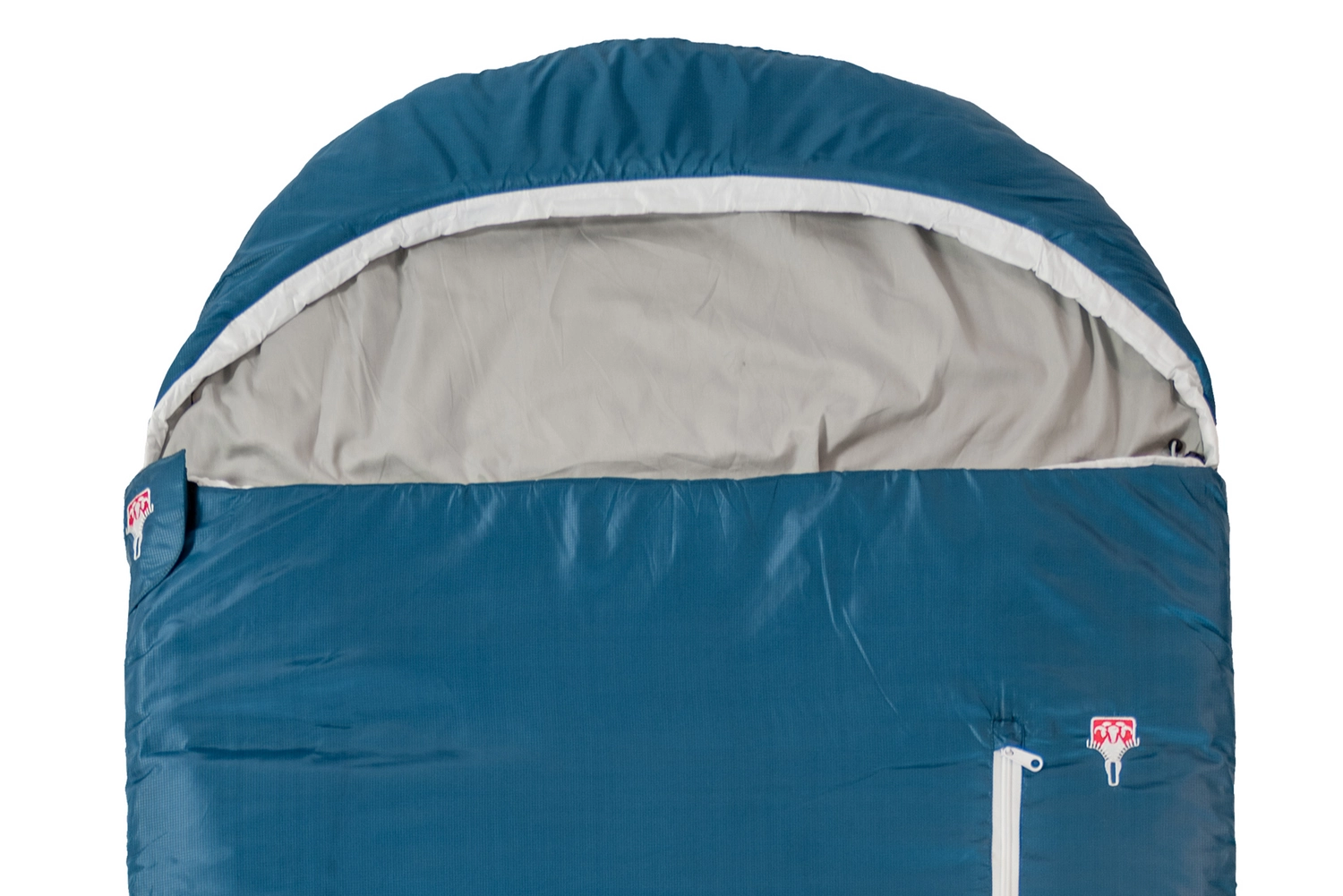 Slaapzak Grüezi Cloud Cotton Comfort Rechts Deep Cornflower Blue 3 Slaapzak Grüezi Cloud Cotton Comfort Rechts Deep Cornflower Blue - Afbeelding 3