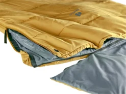 Slaapzak Deuter Orbit SQ +6G Zip Right Caramel Teal -Spydercoe Winkel 3702022 6321 Orbit SQ 6C2B0 caramel teal D 07