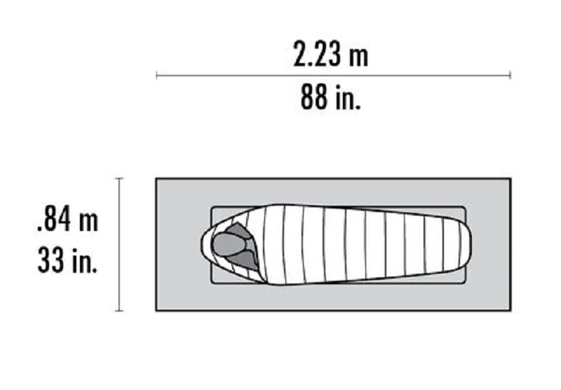 Tent MSR Thru-Hiker Mesh House 1 Rood 4 Tent MSR Thru-Hiker Mesh House 1 Rood - Afbeelding 4