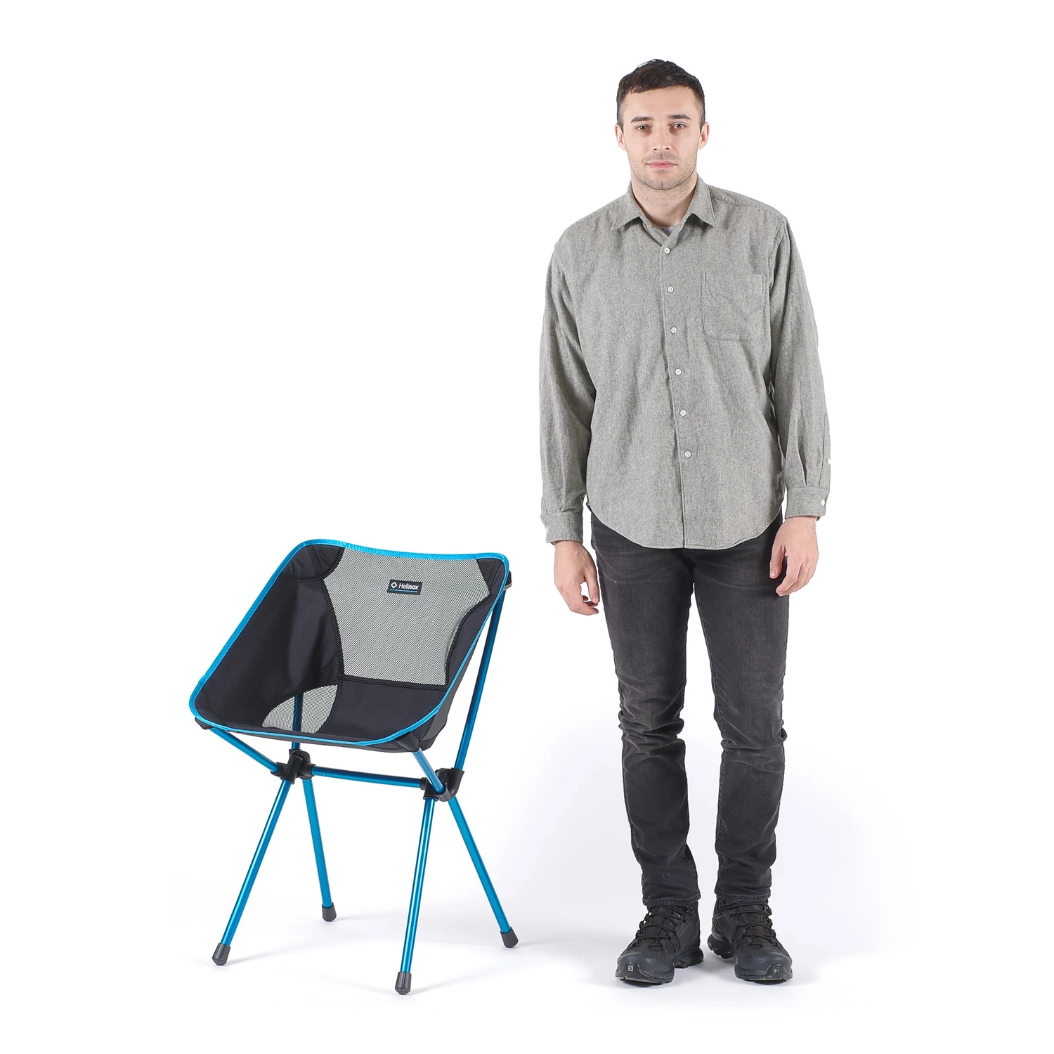 Campingstoel Helinox Café Chair Black 4 Campingstoel Helinox Café Chair Black - Afbeelding 4