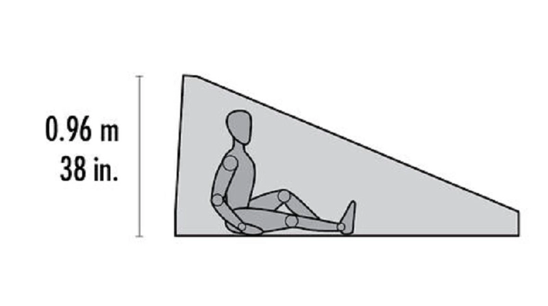 Tent MSR Thru-Hiker Mesh House 1 Rood 5 Tent MSR Thru-Hiker Mesh House 1 Rood - Afbeelding 5