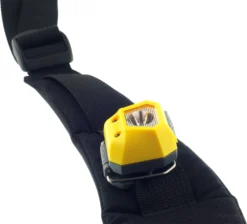 Hoofdlamp Rubytec Owl Mini Yellow -Spydercoe Winkel 5 Owl Shoulderstrap 2