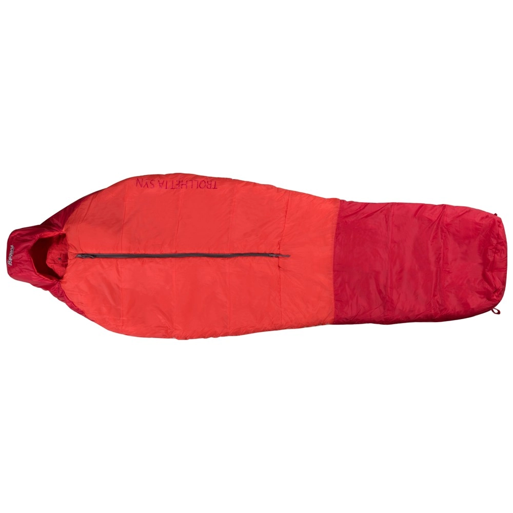 Slaapzak Bergans Trollhetta Synt 800 Fire Red Red 1 Slaapzak Bergans Trollhetta Synt 800 Fire Red Red