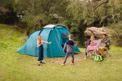 Tent Pavillo Family Dome X4 Voortent Blauw -Spydercoe Winkel 7075029064 6