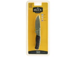 Vouwmes Buck Small Folding Selkirk Micarta -Spydercoe Winkel BUCK20835BRS C Large