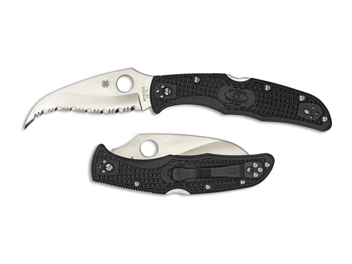 Vouwmes Spyderco Matriarch 2 SE Black FRN 1 Vouwmes Spyderco Matriarch 2 SE Black FRN