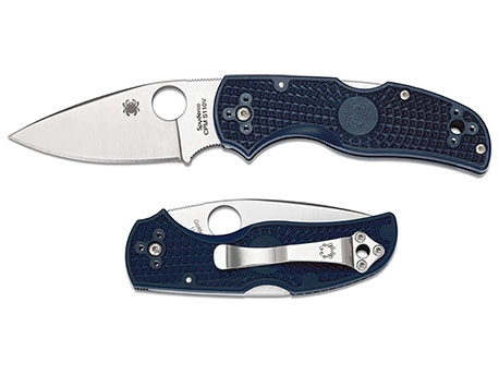 Vouwmes Spyderco Native 5 Dark Blue 1 Vouwmes Spyderco Native 5 Dark Blue