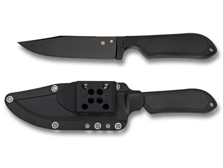 Survivalmes Spyderco Street Bowie Black Blade 1 Survivalmes Spyderco Street Bowie Black Blade