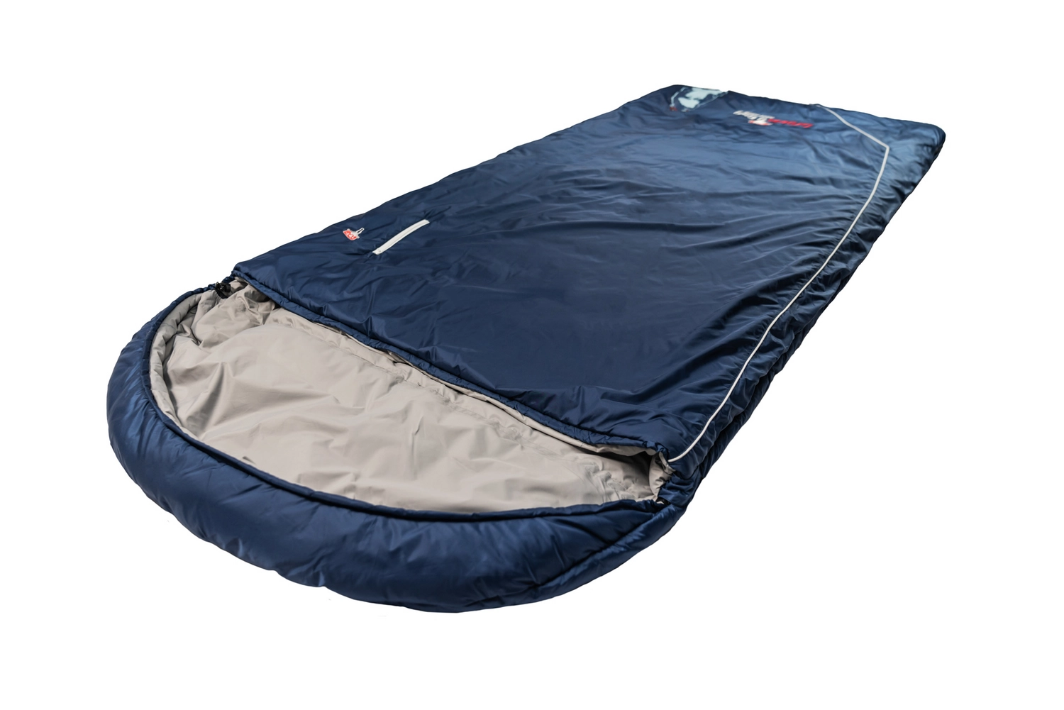 Slaapzak Grüezi Biopod Wolle Murmeltier Comfort XXL Links Night Blue 2 Slaapzak Grüezi Biopod Wolle Murmeltier Comfort XXL Links Night Blue - Afbeelding 2