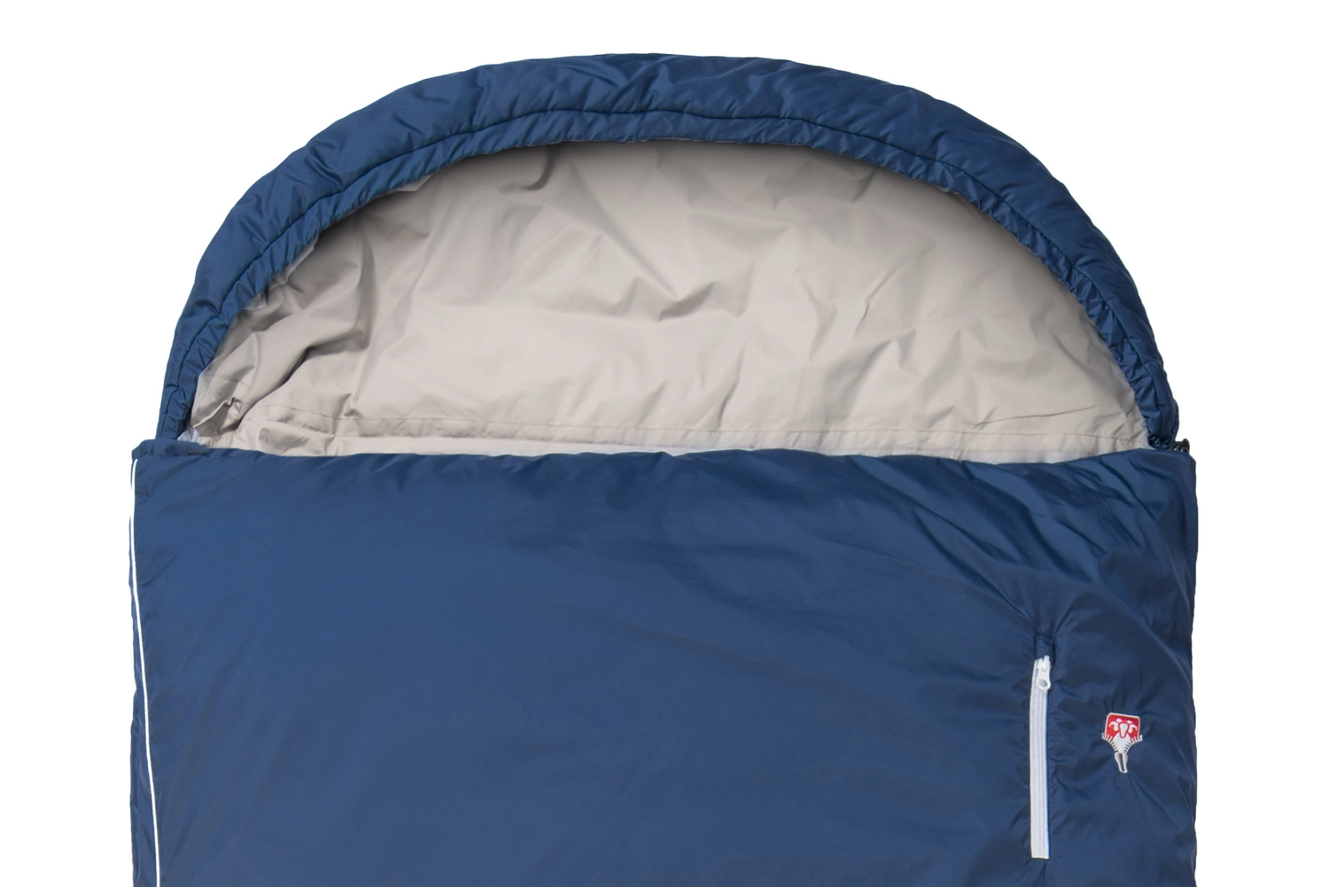 Slaapzak Grüezi Biopod Wolle Murmeltier Comfort XXL Links Night Blue 5 Slaapzak Grüezi Biopod Wolle Murmeltier Comfort XXL Links Night Blue - Afbeelding 5