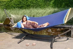 Hangmat Tropilex Double American Blue 9 Hangmat Tropilex Double American Blue -Spydercoe Winkel hammock american blue 6003