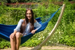 Hangmat Tropilex Single Plain Blue -Spydercoe Winkel hammock plain blue 231