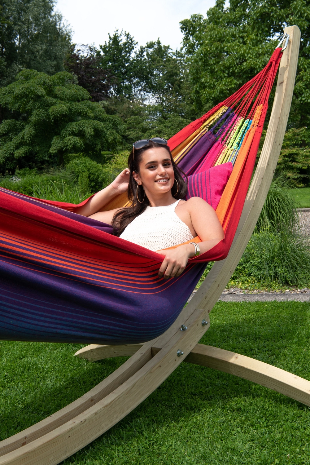 Hangmat Tropilex Family Refresh Rainbow 3 Hangmat Tropilex Family Refresh Rainbow - Afbeelding 3