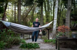 Hangmat Tropilex Family Stripes Silver 9 Hangmat Tropilex Family Stripes Silver -Spydercoe Winkel hammock stripes silver 14