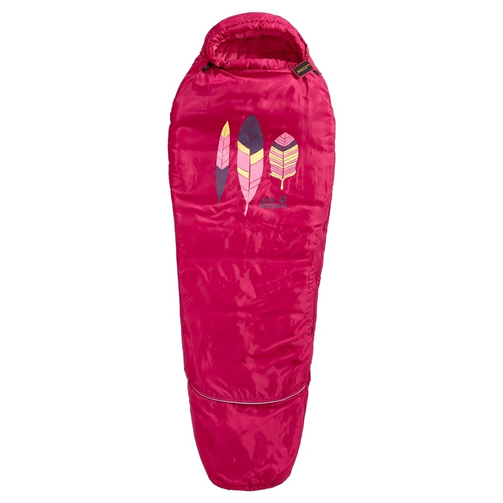 Slaapzak Jack Wolfskin Grow Up Kids Azalea Red 1 Slaapzak Jack Wolfskin Grow Up Kids Azalea Red